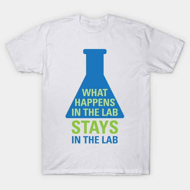 Chemistry - What Happens In The Lab T-Shirt by oddmatter